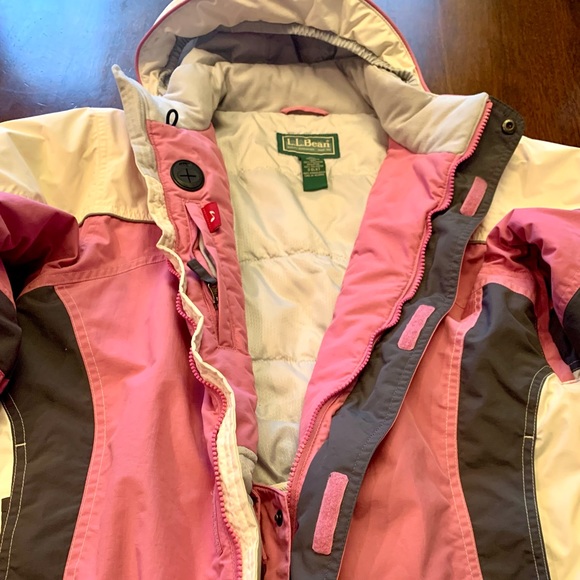 LL Bean Ski Coat Kids 18- Also fits W XS - Picture 3 of 10